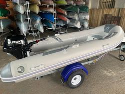 Ex display Waveline aluminium hulled RIB package