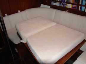 table to bed cushions