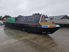55ft Durham steel traditional Narrowboat