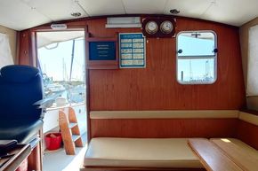 Looking aft