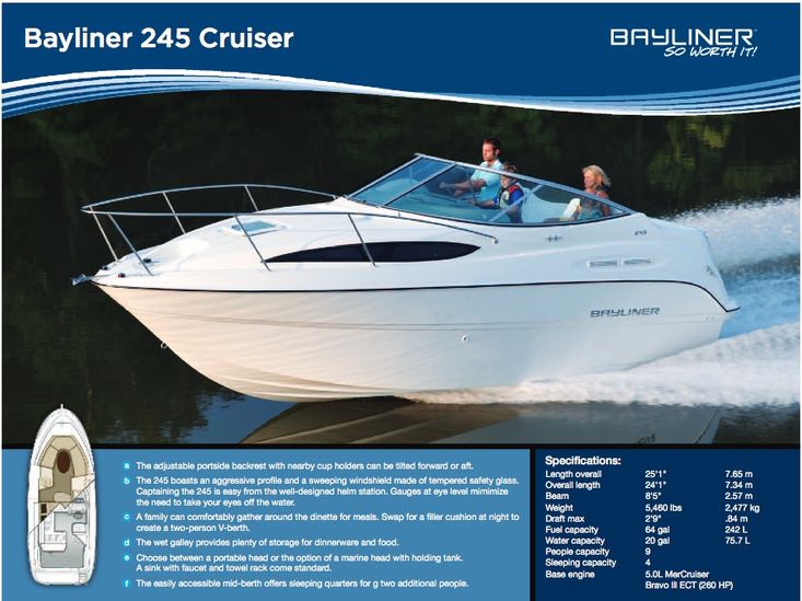 Bayliner 245 Cruiser