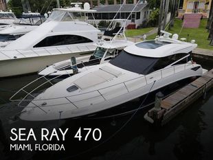 2016 Sea Ray 470 Sundancer