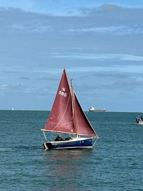 On the water