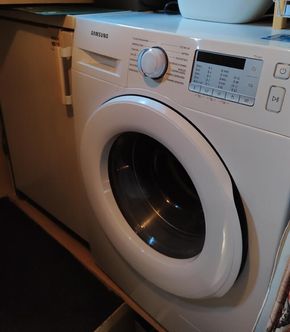 Washing machine and freezer