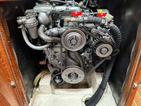 Hunter Legend 306  - Engine