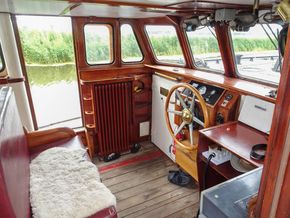 Varend Woonschip ex RWS vlet 14.78