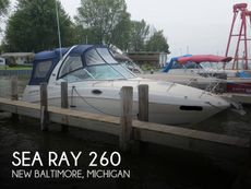 2008 Sea Ray 260 Sundancer