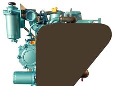 NEW Thornycroft TRGS-25 24kVA Single Phase Marine Generator Set
