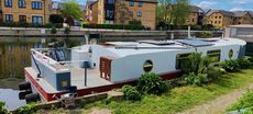 Unique widebeam with a London mooring