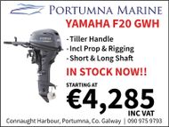 Yamaha Outboard F20 GWHS/L
