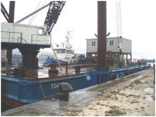 43T AMERICAN HOIST FLOATING CRANE