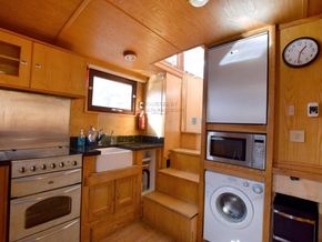 Sea Otter Dutch Barge 15m with London mooring available... - Galley