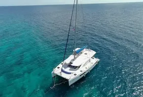 Leopard 48 at Anchor