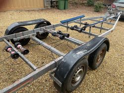 SBS R4-2000 TWIN AXLE Boat Trailer