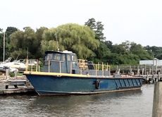 1971 45' x 14'6" x 4' Camcraft  Crew Boat