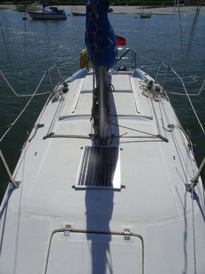 From foredeck looking aft