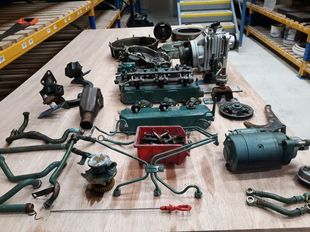 Volvo Penta 2003 Marine Diesel Engine Breaking For Spares