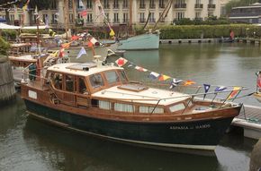 Aspasia Of Gaios Classic Motor Boat