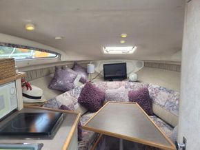Cabin with led lighting