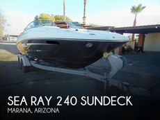 2012 Sea Ray 240 Sundeck