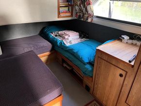 Aft port cabin as twin