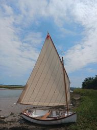 Sailing dinghy 12'6" smacks boat by Brian Kennell 