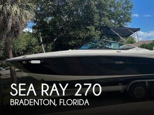2009 Sea Ray SLX 270 50th Anniversary Edition