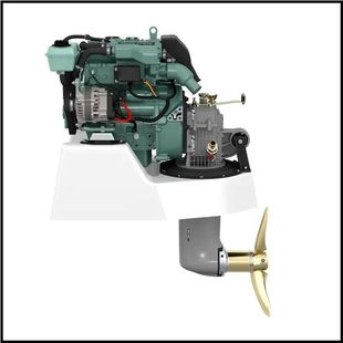 NEW Volvo Penta D1-30 27hp Marine Diesel Engine & Saildrive Package