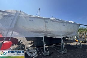 40ft Sailing Sloop yacht Project boat - Back view