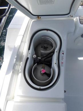 gas tank compartment