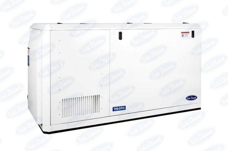 NEW Sole 115GTC 112kVA 400/230V SDZ165 Marine Diesel Generator