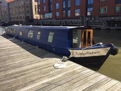 Traditional canal narrow boat
