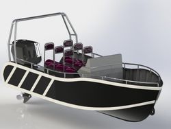 NEW BULLDOG BOAT. HDPE BOATS. BD-60 TO ORDER AT FARNDON MARINA