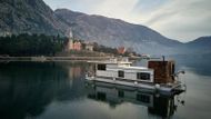Houseboat with Sauna in Montenegro.