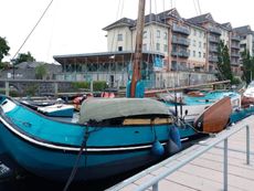 Beautiful Dutch Barge 1905