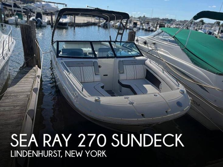 2016 Sea Ray 270 sundeck