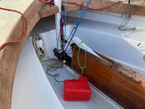 Centreboard case and control lines