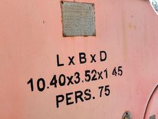 10.50*3.70 Meter Enclosed Lifeboat