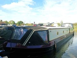 There And Back Again-60ft 2014 Elton Moss 5 berth wide beam boat.