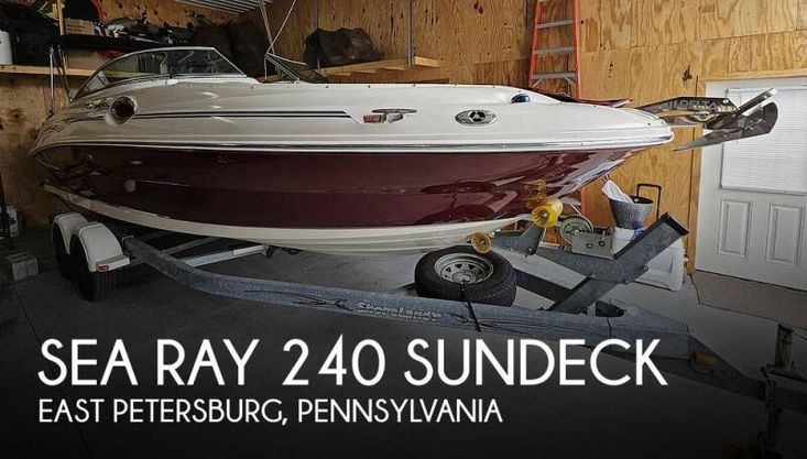 2006 Sea Ray 240 sundeck