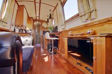 Cruiser stern narrowboat Inspection launch style 