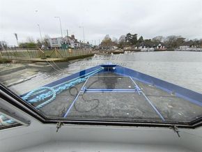 Brooke Marine steel passenger 18m  - Foredeck