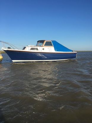 A classic Parker 24 motor cruiser