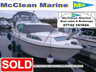 2006/7 Haines 320AC. (Sold)