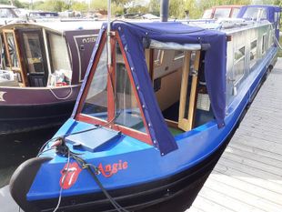 Angie 45ft cruiser stern built 1996 by Liverpool Boats £41,500