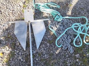 20 kg anchor and chain