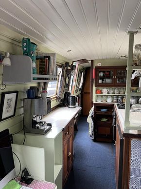 Galley/living area