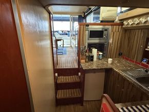 Princess 415 Flybridge Cruiser - Looking Aft