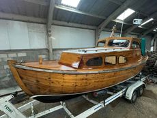 1964 Norwegian Lake Boat 23ft Wooden Cruiser