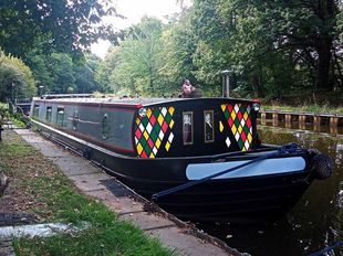 58'x10' Widebeam 2008 Cuttwater boats with private offside mooring